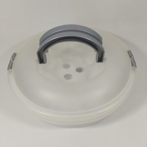 Mainstays Round 3 in 1 Cake and Pie Carrier with Deviled Eggs Insert (Silver)